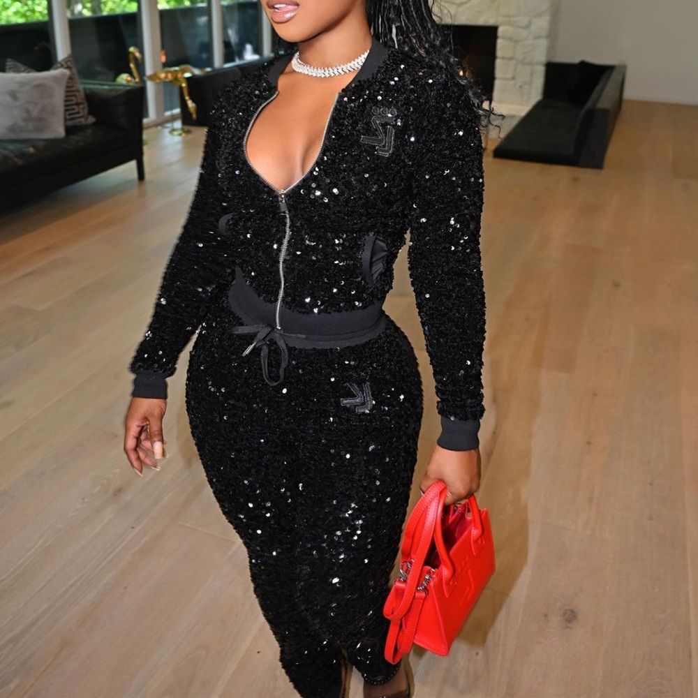 Sequin Two piece tracksuit from Shane Justin